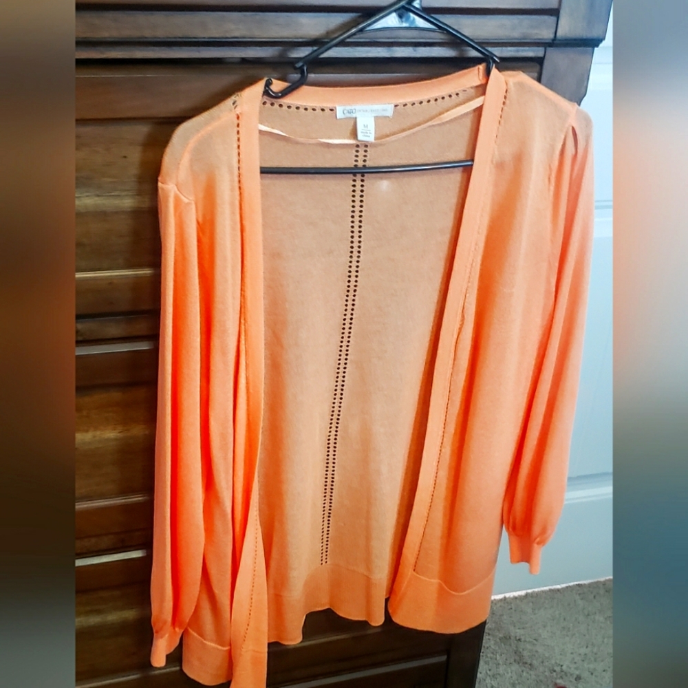 Sheer cardigan